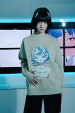 Drawing knit【beige】