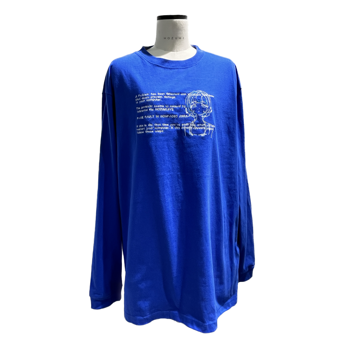 ミュージシャン BOC Long Sleeve TEE/BLUE XL BlueScreen Long-sleeve Tee – HOZUMI ONLINE STORE