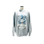 Drawing knit【gray】