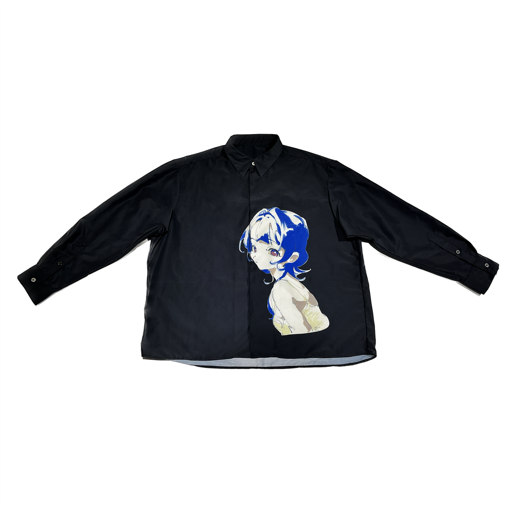 Drawing shirts【Black】